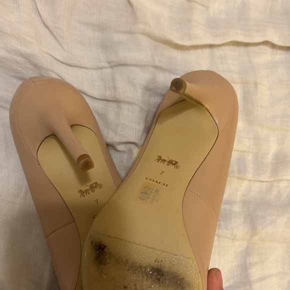 Coach Audrey Pump in Beechwood size 7M - Picture 4 of 4